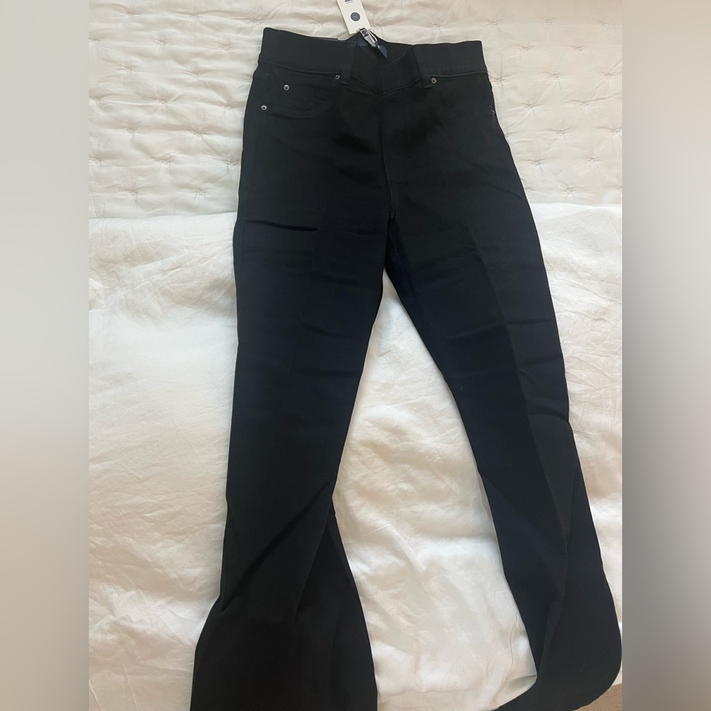 Spanx size M Tall Flare fit black jeans! Never been worn. Tags still on!